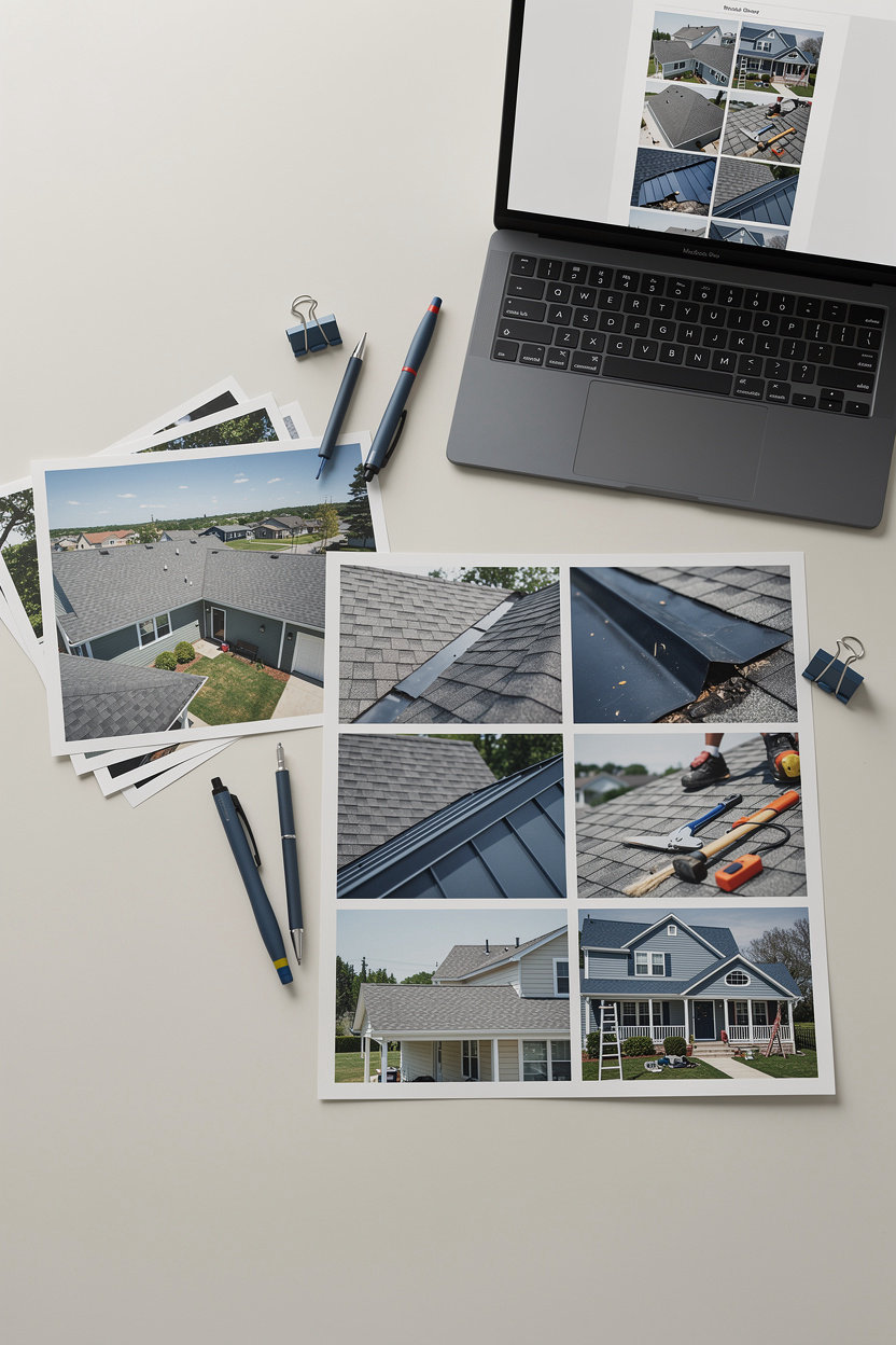 WebZum custom AI-generated roofing images for professional lead-capture websites